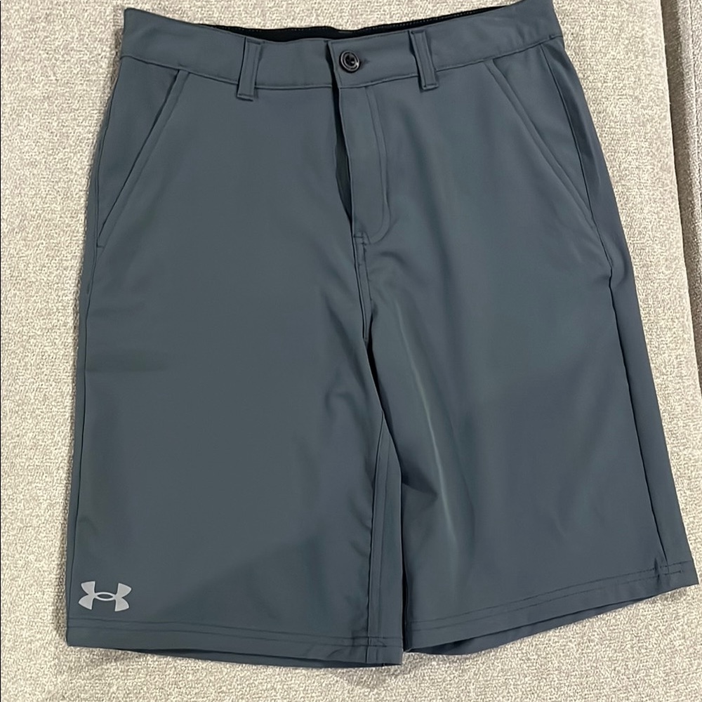 Under Armour Gray and Tan Shorts - Picture 8 of 10